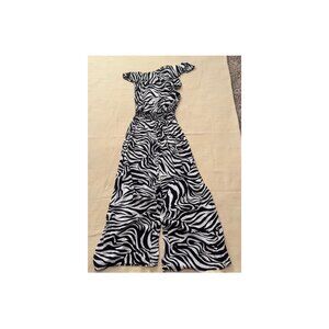 Zebra-Pattern Romper